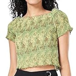people by pantaloons Women's Abstract Print Slim Fit Top-picture-39