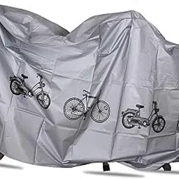 STESHWK Cycle Cover Polyester Waterproof Cover Rain Water Resistant Dust Proof Motorcycle Bicycle Cover Outdoor Bike Wearing Protect Cover-picture-25