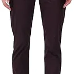 happy bunny Cotton Trousers Pants for Women with Half-Elasticated Waist, Side Zipper & Pocket, Straight Fit Formal & Casual Wear for Office, Work, College, Travel & Daily Use-picture-10