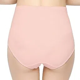 snappsy Women's High Waist Maternity Briefs Belly Support Underpants XL Skin color-picture-17