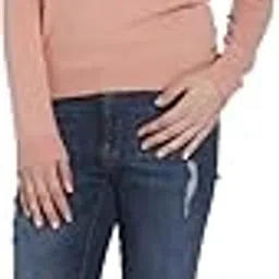 only Women's Cotton Pullover (1968976006_Rose Dawn_X-Large)-picture-51