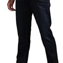 Men’s Regular Fit Solid Cotton Lycra Pyjama | Denim Cotton Blend with Lycra | Button Closure | Lounge Wear-image-44