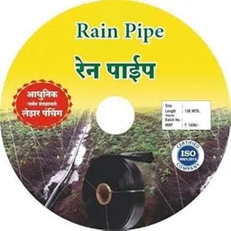 Siddhi Rain Pipe 40MM 100 Meter with Cock, Rubber Grommet, Connector/Joiner, End Connector (Pack of 1) UV Protected Vegetable Garden Rain Pipe-picture-66
