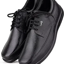 for-b Men Premium Leather Derby Brown Lace-Up Dress Shoes for Formal Occasions & Smart Casual Wear-picture-24