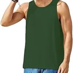 enziko Men's Solid Cotton Regular Fit Vest-picture-23