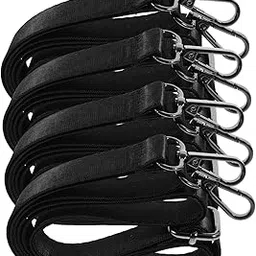 4pcs Horse Blanket Leg Straps Adjustable Horse Blanket Straps Horse Blanket LED Strap with Buckles Horse Blanket Legs Strap Horse Leg Straps Metal Nylon Shoulder Bag-picture-30