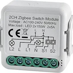 LICHTS Smart Dimmer Switch Module Mini WiFi LED 250W 10A Works for Alexa Echo 2 Way-picture-22