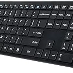 INFINMIND Wireless Keyboard 2.4G USB External Silent Cordless Ultra Slim Full Size Keyboard with Number Pad Keypad Long Battery Life for Computer Desktop PC Laptop Smart TV and MAC, Windows-picture-26