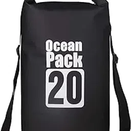 BETLEX Waterproof Ocean Pack Bag for Camping Drifting Tracking Swimming Outdoor Bag 20 Liter-Multi-Color-image-58