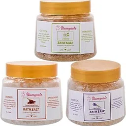 ILLUMYNATE Combo Jasmine & Sandalwood & Lavender Bath Salt Body Muscle Pain Relieffor Men & Women (Pack of 3)-picture-54