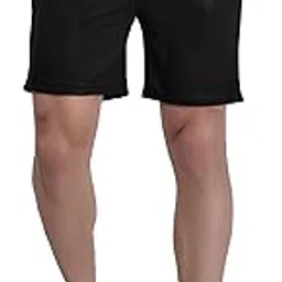 180° Pravi Men's Regular Fit Cotton Blend Casual Lounge Shorts with Dual Pockets-picture-41