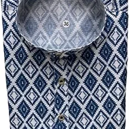 foxdx Men's Cotton Blend Solid Classic Shirt image 1