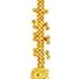 Mansi Jewl Point Half Micro Gold Plated Maang Tikka For Women And Girl-picture-31