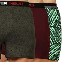 never neud Men's Micro Modal Boxer Brief, Pack of 3 | Breathable & Anti-Bacterial Boxer Underwear for Men | Elastic Waistband | Exceptional Softness & Streachability | Fade Resistance-picture-35