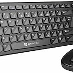 Portronics Key7 Combo Wireless Keyboard & Mouse Set with 2.4 GHz USB Receiver, 10m Working Range, 12 Shortcut Keys, Adjustable DPI, 10 Million Key Life & Click Life for PC, Laptop, Mac (Black)-picture-34