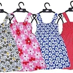 Baby Girls above Knee Casual Dress (Multicolor, Sleeveless)-picture-33
