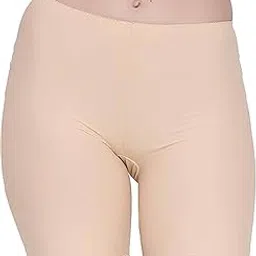 ELEG & STILANCE Nylon Spandex High Waist Seamless Under Skirt Shorts for Women & Girls | Shorts High Waist Stretchable Skin Fit Shorties Tights Cycling Shorts Biker Bicycle Shorts-image-5