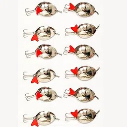 MADOCC 18gm HAIDERABADI Handmade Fishing Spoon Stainless Steel Silver Lure Fishing Tools Accessories Hard Fishing Lures Treble Hooks Metal Lure Baits (3)-picture-25