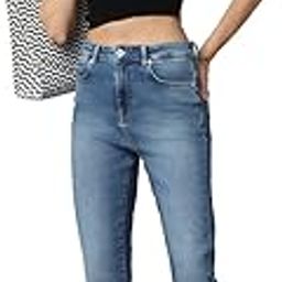 only Women Skinny Fit High-Rise Cotton Heavy Fade Stretchable Jeans-picture-12