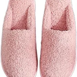 sunesa House Slippers Women's Fuzzy Curly Memory Foam Warm Slippers with Polar Fleece Lining Anti-Skid House Shoes Indoor Outdoor Bedroom Soft Soled Slippers Slippers for Women Mens image 1