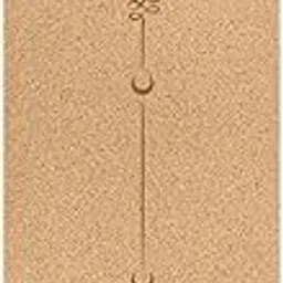 JAZZY PEARLS® Cork Yoga Mat Skipping Mat Jump Rope Mat Fitness Mat for Stretching Hot Yoga Style E-Sporting Goods-Fitness, Running & Yoga-Fitness Equipment & Gear-Exercise Mats-1 Yoga Mat-image-4