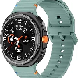 XMUXI Compatible with Samsung Galaxy Watch 8 Strap 40mm 44mm Sport Silicone Watch Band for Galaxy Watch 8 Classic 46mm Straps(NO WATCH)-picture-25