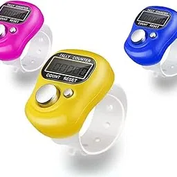 Multiuse Finger Counter Portable Hand Finger Counting Machine Digital Head Electronic Tally Counter Pack of 3-image-84