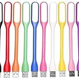 USB Led | Desk Lamp | Adjustable Brightness | Touch Control | Flexible Silicone Lamp | Energy Efficient Compact Design for Home Office Study - Blue (Pack of 2)-picture-21