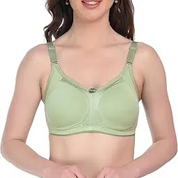 Women's Cotton-Lycra Full Coverage Non-Padded D-Cup Bra (Pack of 1)(Riva-Bra)-image-21