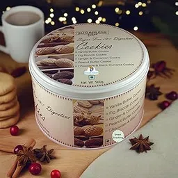 Sugar-Free Sugarless Bliss Assorted Digestive Cookies, No Added Sugar, 500g-image-2