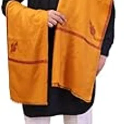 swi with label Men's Hand Embroidered Wool Shawl-picture-45