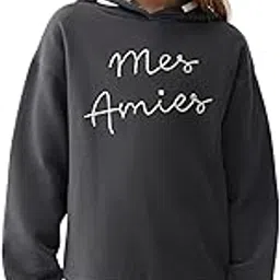 Alan Jones Clothing Girls Cotton Printed Drop Shoulder Hoodies-image-60