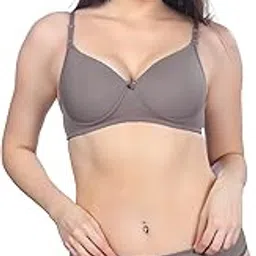 simoni Comfortable Full Coverage Padded Bra and Mid-Rise Panty Combo Pack, Soft, Elegant, and Supportive Lingerie Set for Everyday Wear-picture-24