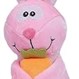 TOYTALES Stuffed Carrot Rabbit Cute Hanging Plush Soft Toy for Girls & Boys | Stuffed Animal Soft Toy for Kids| Small Size Cute Plush Huggable Toy (Color May Vary)-picture-20