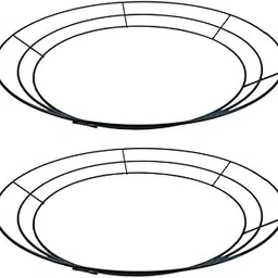 bnf® 2X Metal Flower Wreath Frames Green Wreath Frame for Xmas Party 30cm(12inch)|Home & Garden | Yard, Garden & Outdoor Living | Gardening Supplies-picture-55