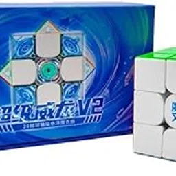 MoYu Super WeiLong 3x3 V2 Magnetic Speed Cube | 20-Magnet Ball-Core, UV Coated Finish & Spring Tension | 512 Customization Configurations & Corner Magnetic Adjustment-image-14
