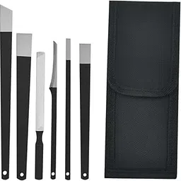 Pedicure Knife Tools Kits 6 Pcs Professional Stainless Steel Ingrown Toenail Knife Tools with Storage Bag Foot Repair Sharp Blade Kit Remover for Feet Ingrown Toe Nail Correction image 1