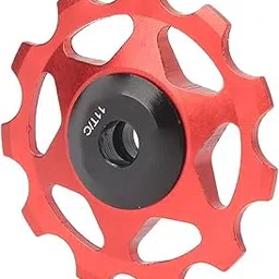 Rear Derailleur Pulley, Bike Guide Wheel Aluminum Alloy 11 Teeth Hollow Design for Road Bike-picture-15