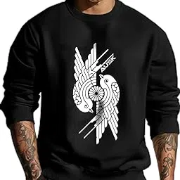 Oversize Mens Sweatshirt for Winter Session || Sweatshirt for Mens Printed Style-image-64