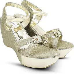 digni Women's And Girls Dominica Platform Wedge Sandal-picture-14