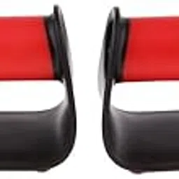ATORSE 1 Pair Pushup Stands Push Up Bars Slip-Resistant Push Up Handles Red-image-12