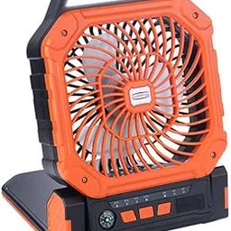 Homehop Rechargeable USB Portable Mini Solar Fan with Led Lantern for Travel, Camping, Tent, Bedroom ,Kitchen, Outdoor and Indoor Uses ( 7800 mAh,ABS)-picture-25