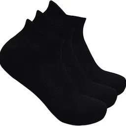 balenzia SocksXpress Men's Bamboo Black, White, Grey Low-cuts Socks | Pack of 3-picture-44