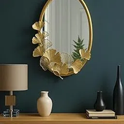 Ashlo's Decor Modern Oval Wall Mirror – Sleek & Stylish Mirror for Living Room, Bathroom & Home Interiors – Elegant Decorative Mirror for Home & Restaurants-image-37