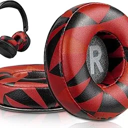 SOULWIT Replacement Earpads for Anker Soundcore H30i Wireless On-Ear Headphones, Ear Pads Cushions with Noise Isolation Foam - H30i PL Red Storm-picture-33