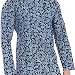 divisive Men's Ethnic Block Printed Soft Pure Cotton Only Slim Fit Kurta-picture-34