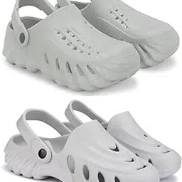 pampy angel Combo Pack of 2 Slipper/Flip Flops/Slides/Clogs/Sandals for Men (Clog-200-M,Clogs-100-M)-picture-16