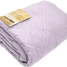 Double Gauze HarvestRoom Bedding Pad Family Size (280x205cm) Futon Cotton 100% Cotton (5 People, Lavender)-picture-33
