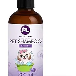 Pet Luxuries Pet Shampoo for Dogs & Cats | Lavender Scent | 200ml | Vegan, Dermatologically Tested, Cruelty-Free | Smooth & Shiny Coat-picture-10