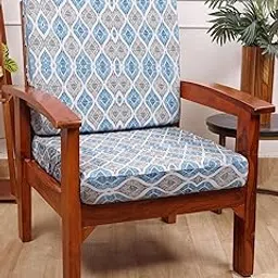 STITCHNEST Polycotton Stretchable Printed Solid Sofa Slipcovers, Wooden Sofa Seat Cover, Sofa Back Cushion Covers (Pack of 10)-picture-11